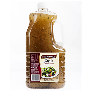 4 X Masterfoods Dressing Greek 3L
