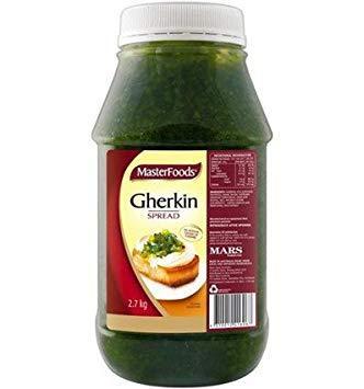 6 X Gherkin Relish Spread 2.7 Kg