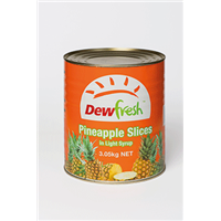 3 X Pineapple Sliced In Syrup 3Kg