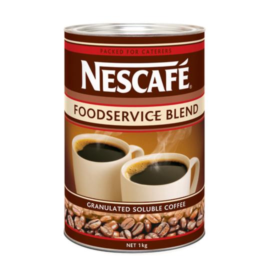 6 X Nescafe Coffee Foodservice Blend 1Kg