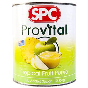 3 X Spc Puree Provital Tropical Fruit 2.95Kg
