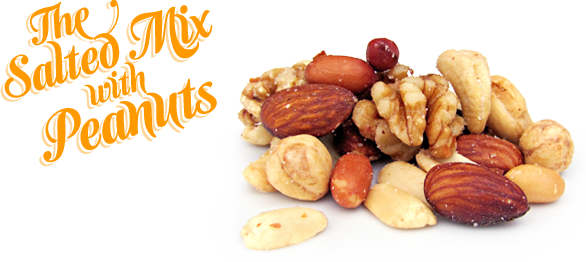 12 X Mixed Nuts With Peanuts Salted 1Kg