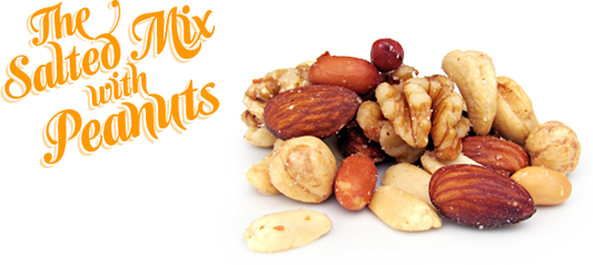 12 X Mixed Nuts With Peanuts Salted 1Kg
