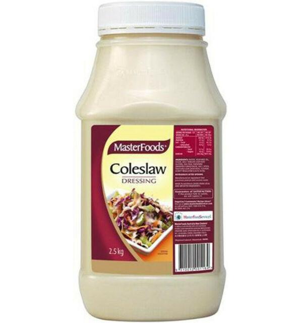 Masterfoods Coleslaw Dressing 2.5Kg