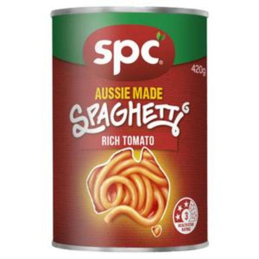 Spc Spaghetti In Rich Tomato Sauce 420G