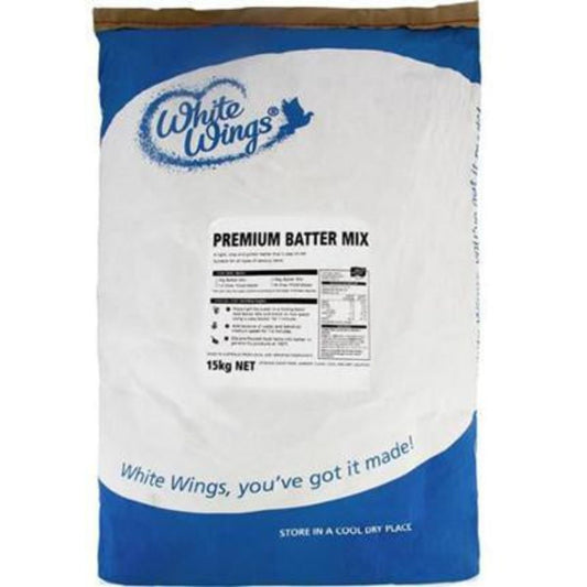 White Wings Batter Mix Premium 15Kg