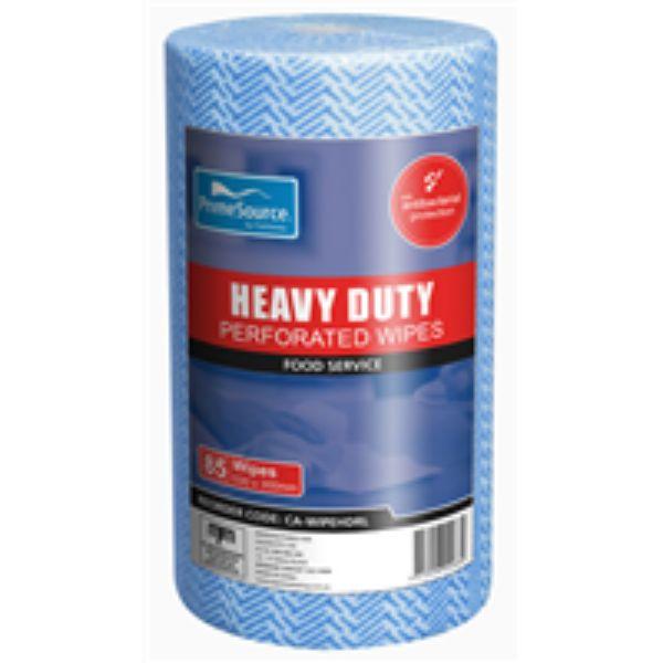 45M Wipes Roll Heavy Duty Blue Perf 30 X 53Cm