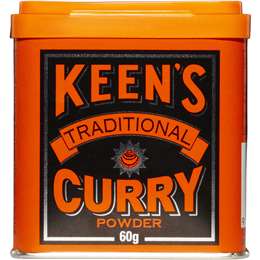 Keen's Traditional Curry Powder 6 Pack X 60G