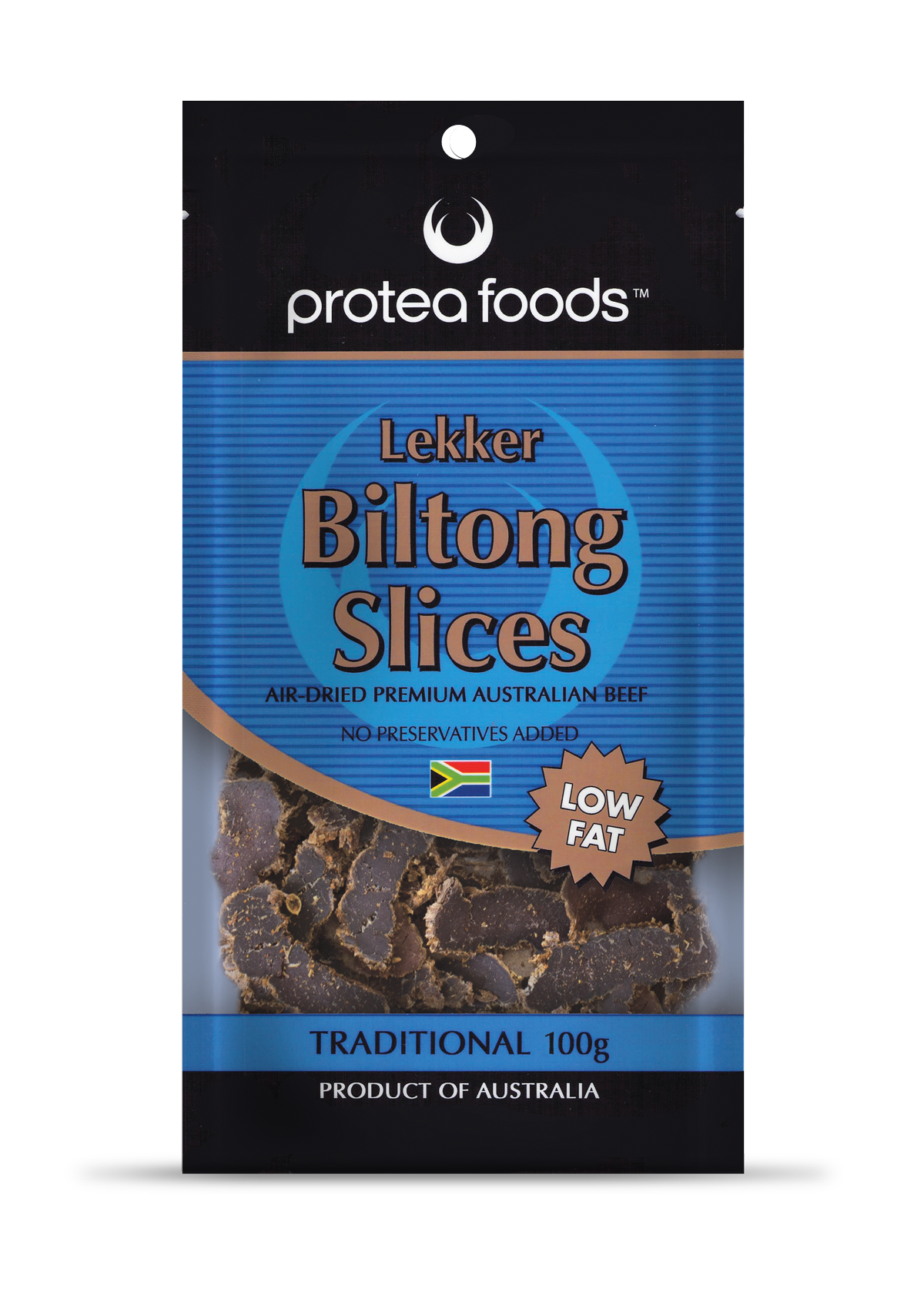 Lekker Biltong Slices 100G From Protea