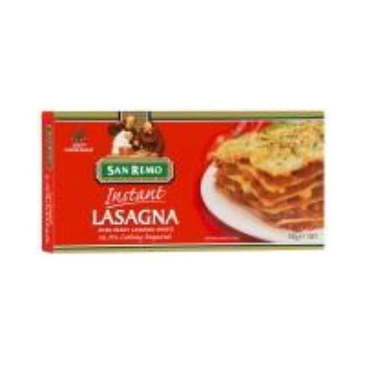 12 X 250G San Remo Pasta Lasagne Sheets No 103