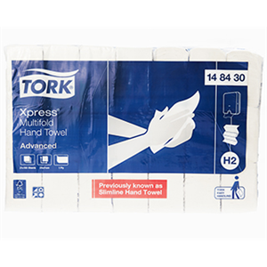 21 X 185 Paper Towel Xpress Multifold Slimline Advanced H2