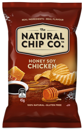 Natural Chips Honey Soy 18 X 45G