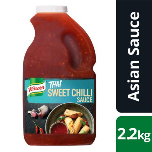 6 X Knorr Sauce Sweet Chilli Thai Gluten Free 2.2Kg