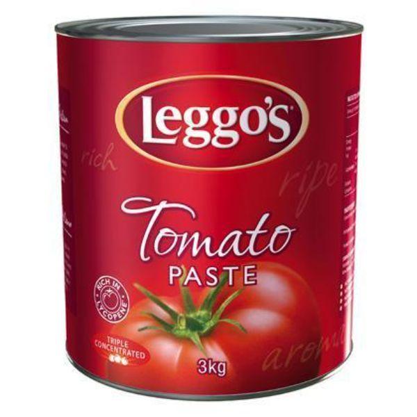 3 X Leggos Tomato Paste 3Kg