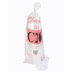 50 Containers 600Ml
