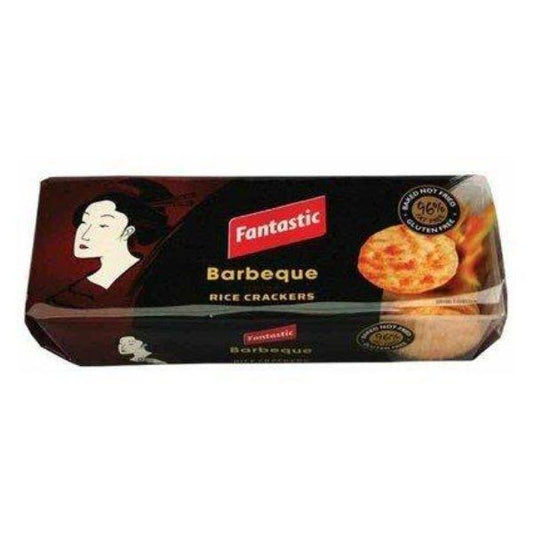 Fantastic Rice Cracker 100G Varieties Gluten Free BBQ X 5