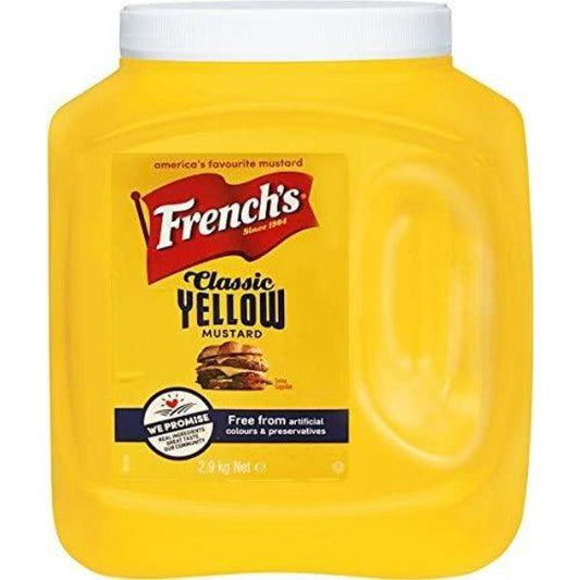 FrenchS Classic American Yellow Mustard - Catering Size, 2.96 Kg 105Oz