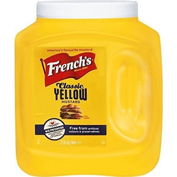 FrenchS Classic American Yellow Mustard - Catering Size, 2.96 Kg 105Oz