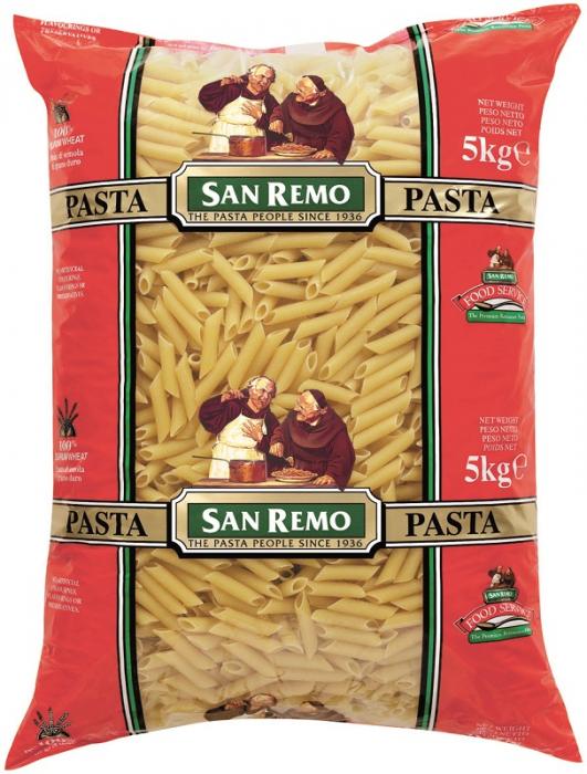 10Kg Pasta Penne San Remo 2 X 5Kg