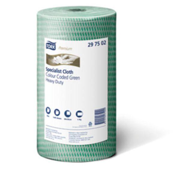 Wipes 45M Cloth Green 50 X 30Cm