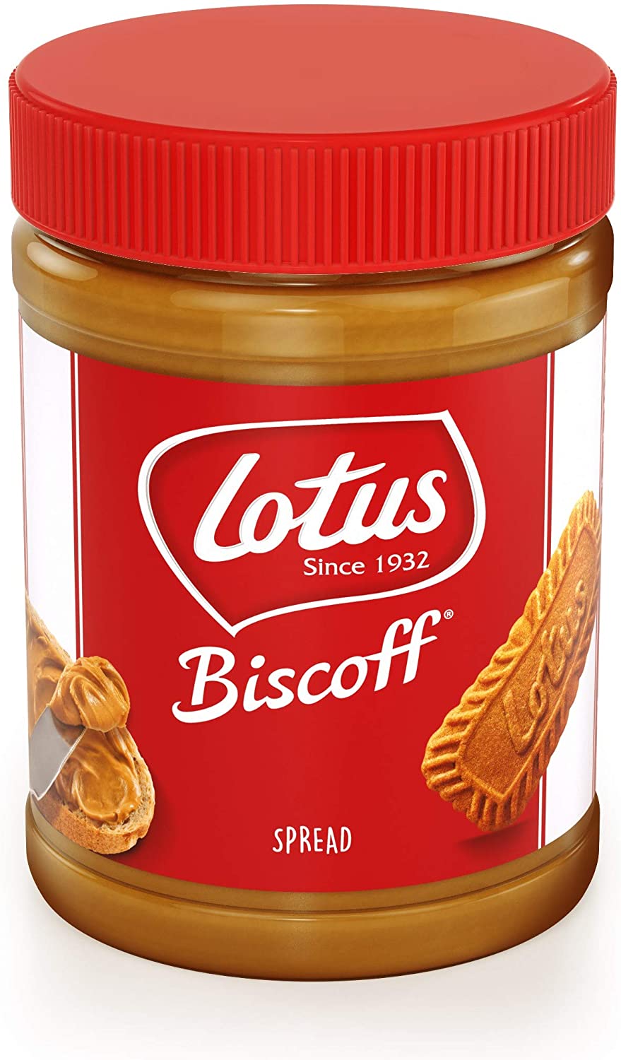 Lotus Biscoff 1.6Kg Biscuit Smooth Spread Bulk Jar