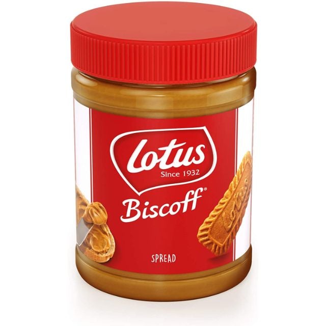 4 X Lotus Biscoff Biscuit Smooth Spread Bulk Jar 1.6Kg