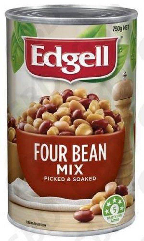 12 X Four Bean Mix 750G