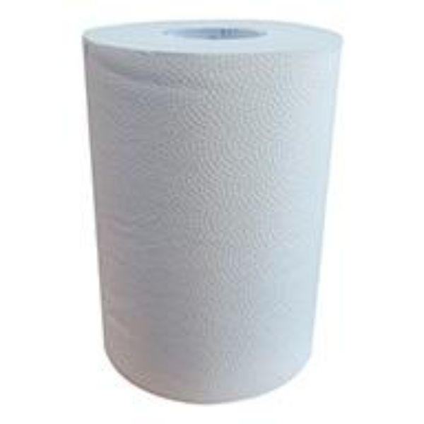 16 X Paper Towel Hand 1 Ply Roll 90Mt