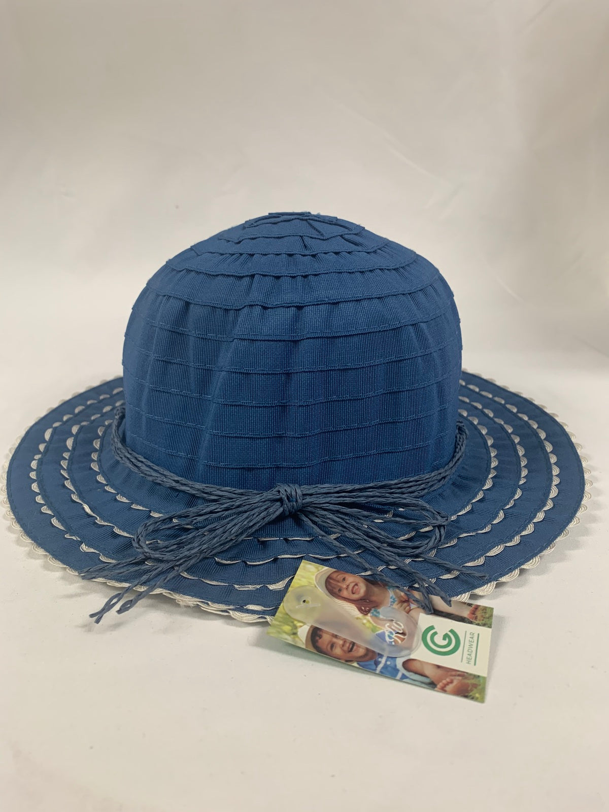Kids Child  Blue  Summer  Bucket Hat Cap
