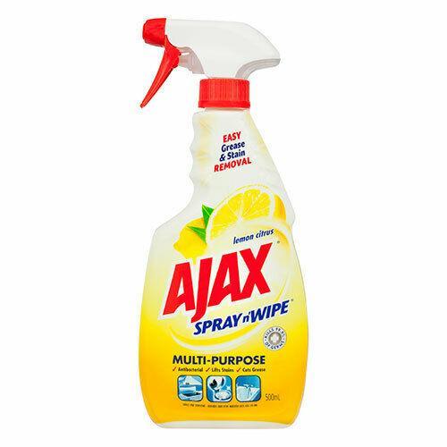 Ajax Cleaner Spray & Wipe Lemon 500Ml