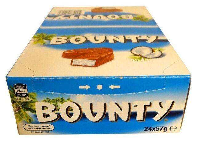 Bounty Bars 24 X 57G
