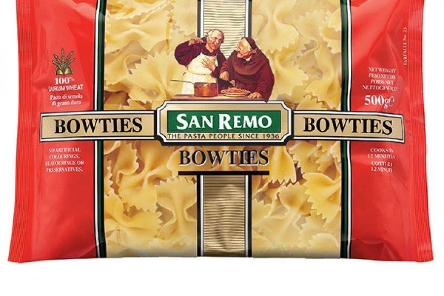 San Remo Pasta Bowties 500G x 18