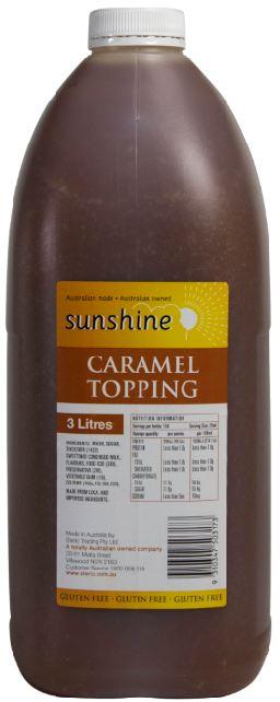 Sunshine Topping Caramel 3L