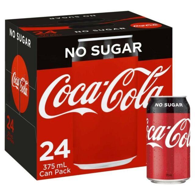 Coke Zero Cans 24 X 375Ml