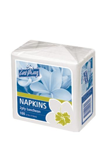 Castaway Napkins 2 Ply Lunch - 100 Pack