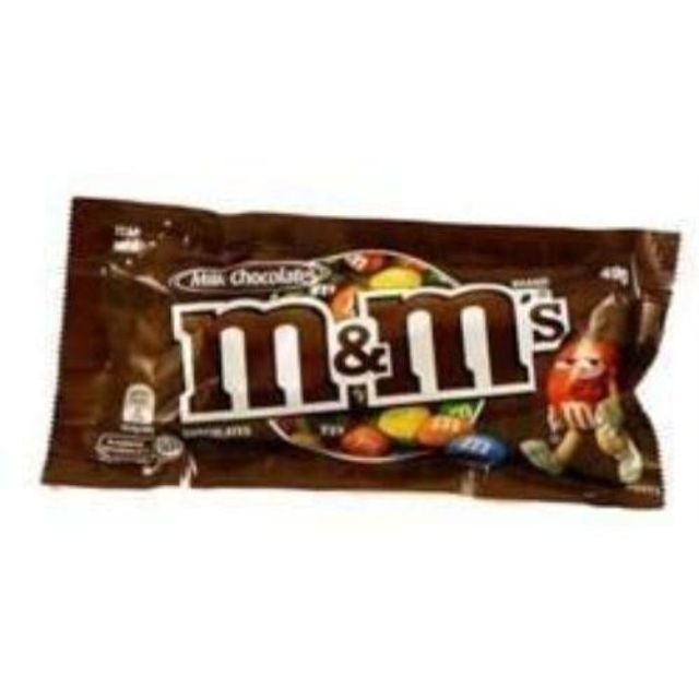 M & MS Milk Chocolate 12 X 49G