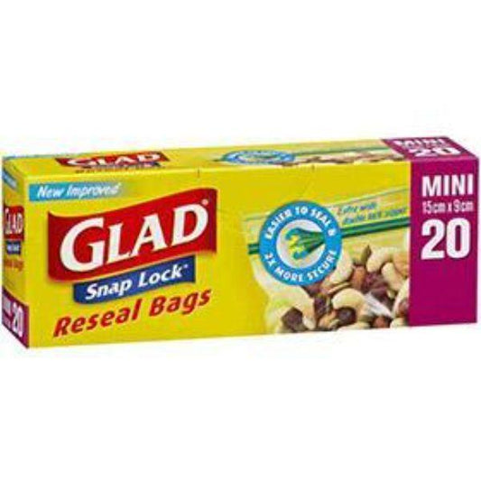 Glad Snap Lock Bags Varieties