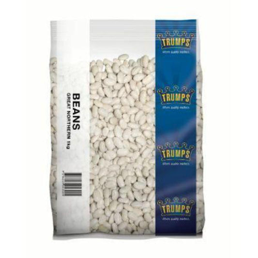 6 X Trumps Beans Great Northern (Cannelini) 1Kg