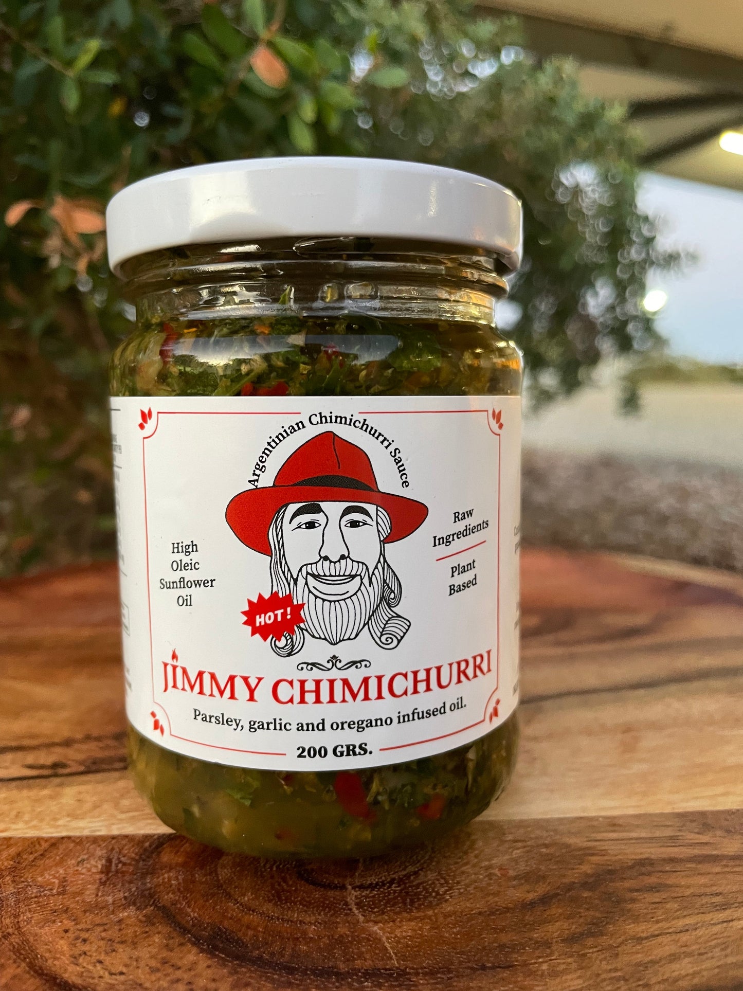 Jimmy chimichurri Jar Hot 200g