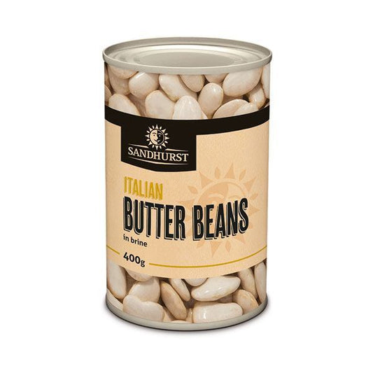 Pack Sandhurst Butter Beans 400G X 12