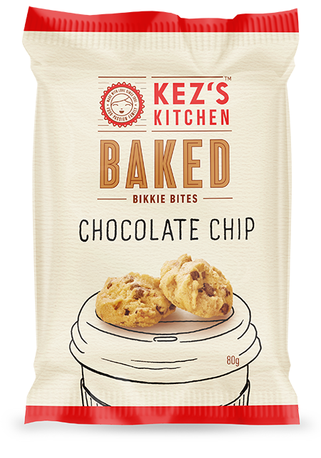 Kez's Biscuits Chocolate Chip Bites 30 X 80G