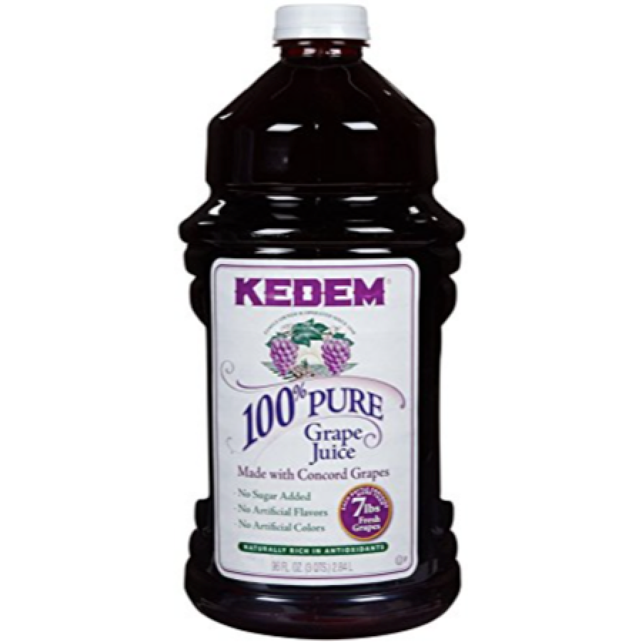 6 x Kedem Concord Grape Juice  2.84L