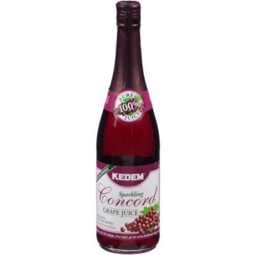 12 x Kedem Sparkling Concord Juice 750Ml