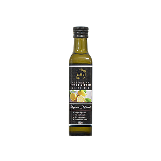 Vayam Lemon Infused Australian Extra Virgin Olive Oil 250mL