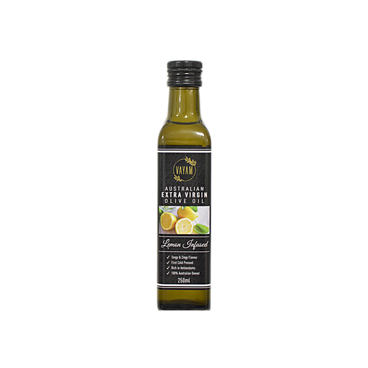 12 x Vayam Lemon Infused Australian Extra Virgin Olive Oil 250mL