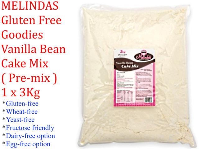 Malinda's Cake Mix Vanilla Bean Gluten Free 3Kg