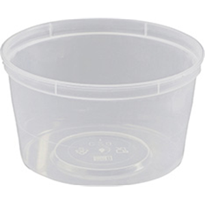 500 Containers 440Ml With Lids