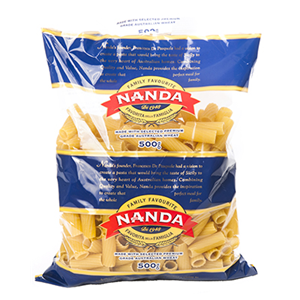 12 X Nanda Pasta Rigatoni 500G