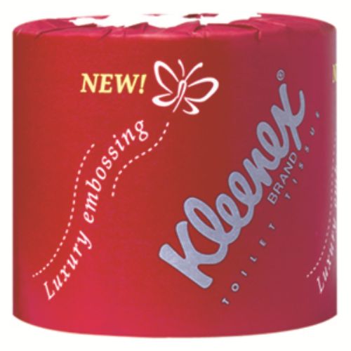 48 X Kleenex Toilet Paper Rolls 2 Ply 400 Sheet