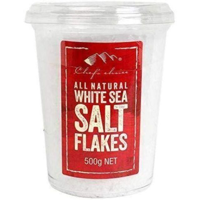 Salt Sea Flakes All Natural White 500G
